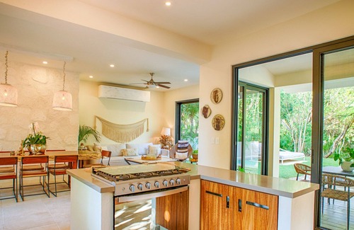 Puerto Aventuras Villa | Zen inspirated villa in jungle setting with AC, internet and pool!