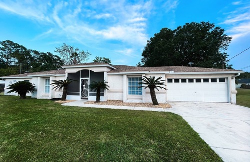 St. Augustine House | Zen Oasis - Heated Pool, Hot Tub, Patio - 10 Mins to the Beach!