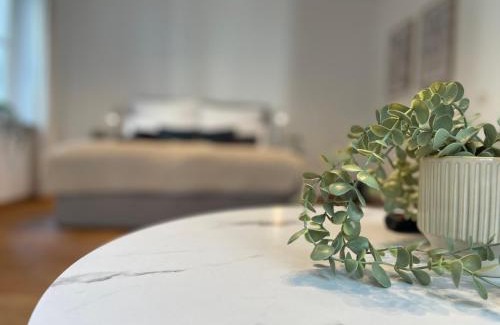 Heusteigviertel Apartment | Zentrales Innenstadt Studio mit Garage