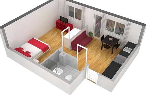Center Apartment | ZH Ivory - Letzigrund HITrental Apartment