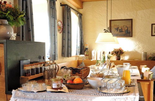 Hoslwang Apartment | Zimmer Blaue Kammer, Ostseite, 1. Etage, 22 qm
