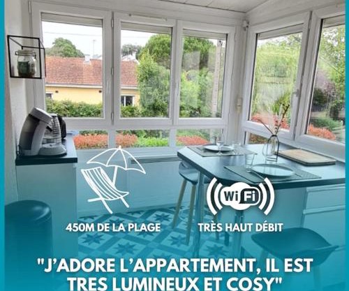 Évasion, Studio Cosy près de la Plage