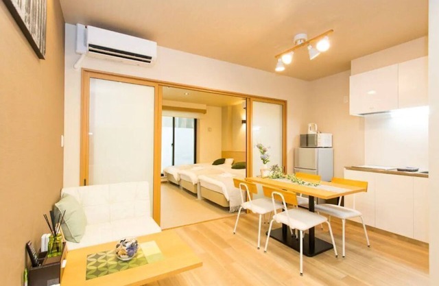 01Group stay CLASSE/350m walk from Namba station/280m walk from Nihonbashi station/Maximum 6 people/WIFI