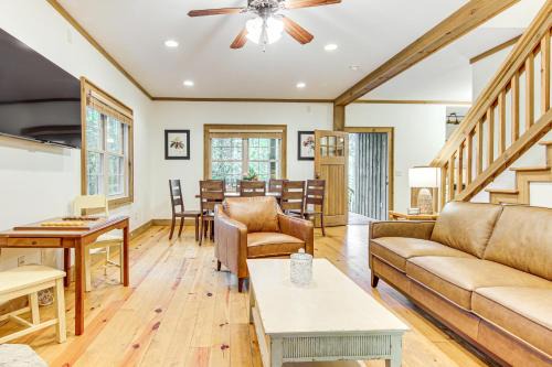 1 Mi to Downtown Cashiers Private Cabin with Deck
