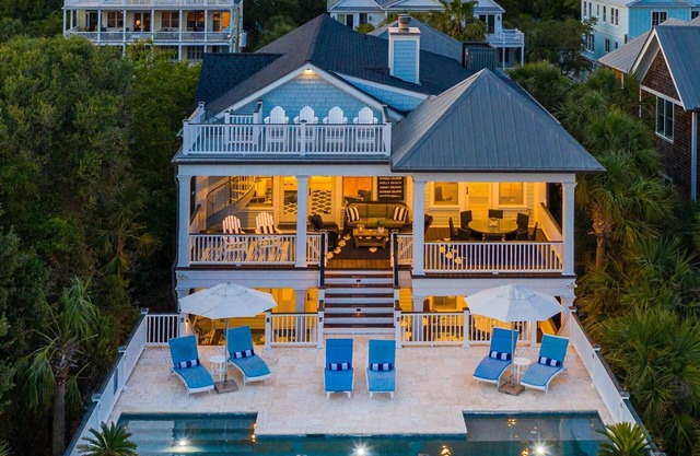 118 Charleston Blvd, Elevated Pool, Ocean Views, 7 Bdrm, 6.5 Bath, Elevator
