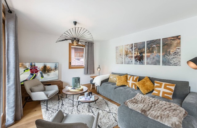 118m² apartment, near slopes, 8 people, 5 gold flakes