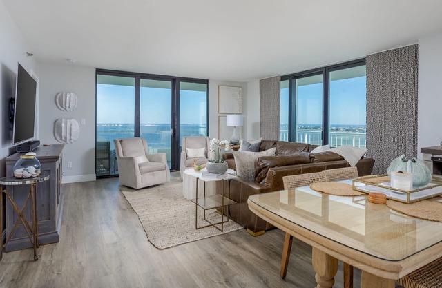 12th floor Upscale Condo with Bay Views - Tristan Towers 12E