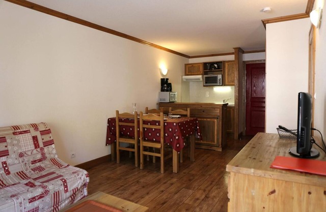 1st floor, balcony, tv, ski locker, 41m², Aussois