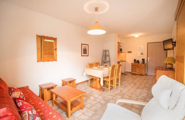 1st floor, terrace, tv, ski locker, 35m², Aussois