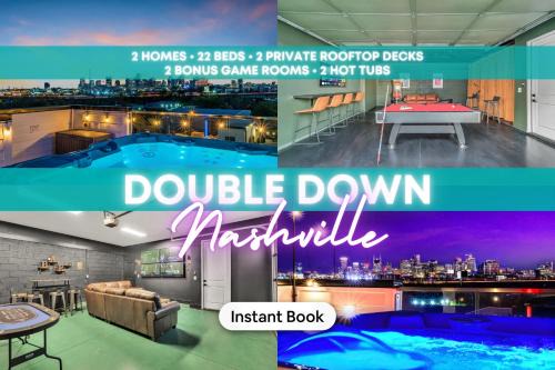 2 Hot Tubs Karaoke Game Room Downtown Nashville
