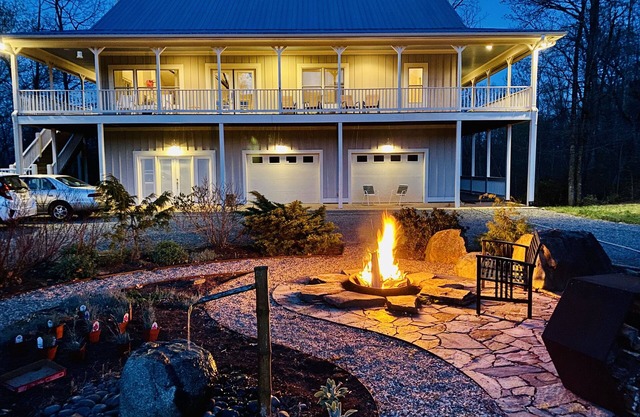 2-Level Modern Home on 25 Wooded Acres with Amazing Mountain Views