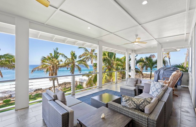 2 Private Luxe Homes for Large Group w/Ocean Views, Lanai & A/C