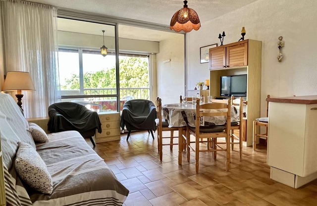 2-room apartment, beach access, parking, sleeps 4 - Argelès-sur-Mer