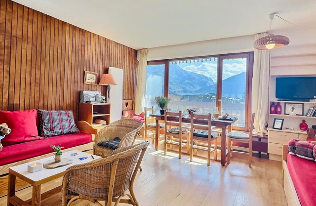2-room apartment for 6 in Tignes near slopes and shops