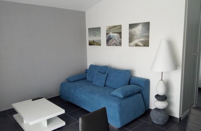 2-room apartment with marina view in secure residence with swimming pool and private parking