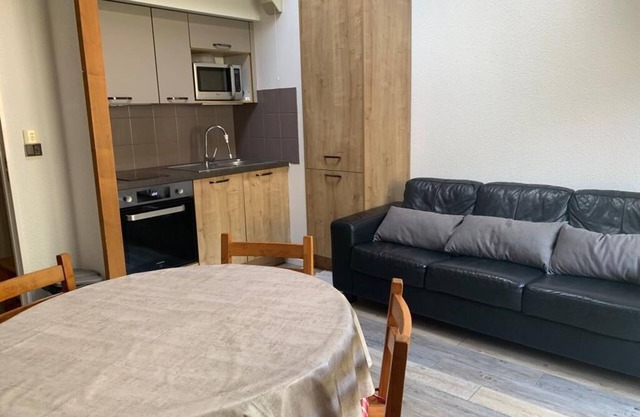 200m from ski lifts, 7th floor, view mountain, balcony, tv, ski locker, 69m², Brides Les Bains