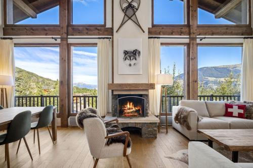 200m ski slopes - Chalet Manora - Courchevel La Tania