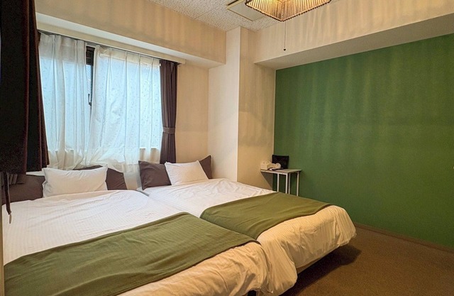204 Twin room with shower room 2 single beds Near Kanazawa Castle/Kanazawa Ishikawa