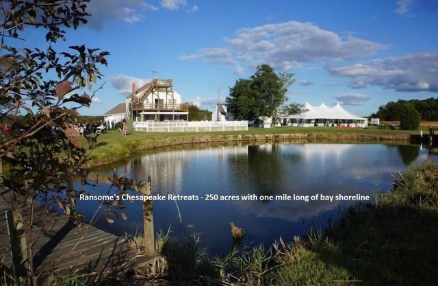 250 ACRE RETREAT CHESAPEAKE BAY VACATION/REUNION/WEDDING 12 BEDROOMS, SLEEPS 40
