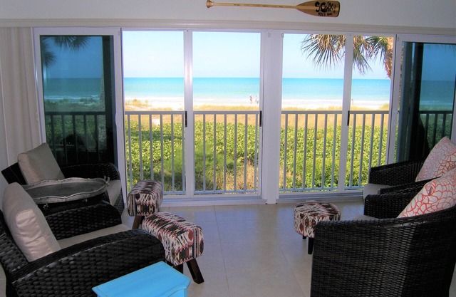 2BR King & Queen Gulf-front Luxury at Private Whitney Beach Longboat Key