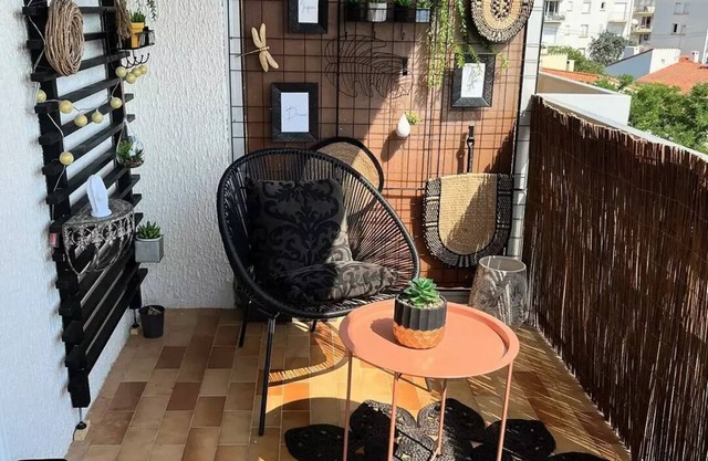 2JETEE25 - Studio-Kabine mit WLAN, Balkon, für 2 in Canet Beach