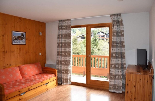 2nd floor, swimming pool, balcony, parking, tv, ski locker, 36m², Pralognan-la-Vanoise