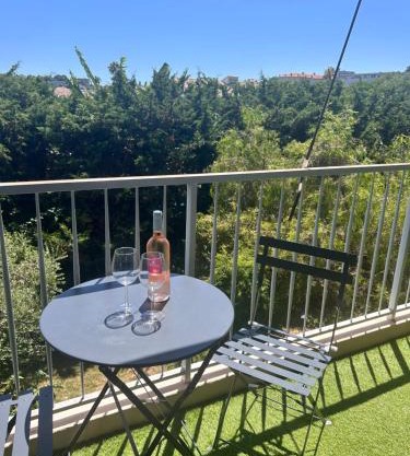3 pièces climatisé Antibes proche plage et piscine