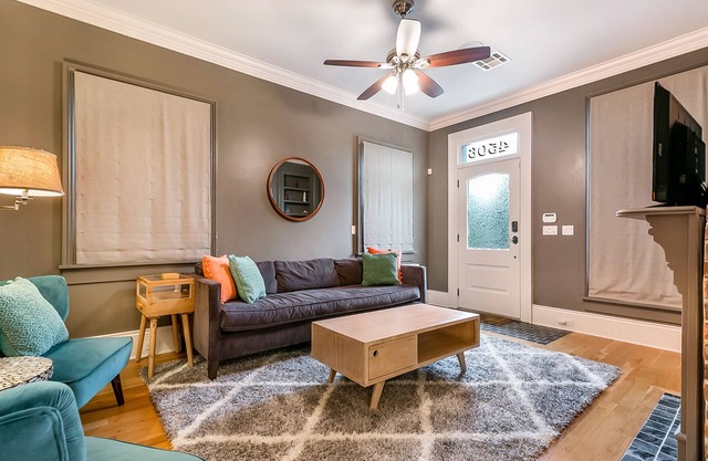 3bdr/2ba historic renovated digs on quiet street in bohemian neighborhood