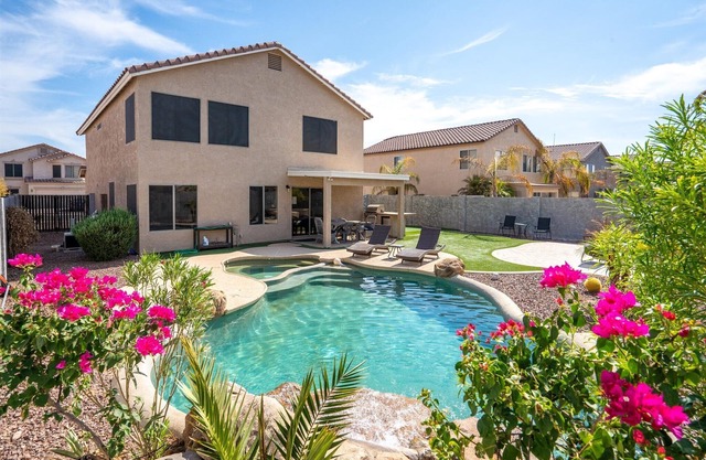 4-Bedroom Peoria Retreat with Heated Pool & Spa