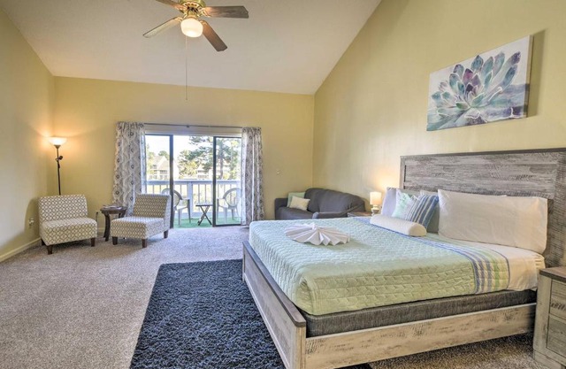 4 Mi to Cherry Grove Beach Studio with Pool!
