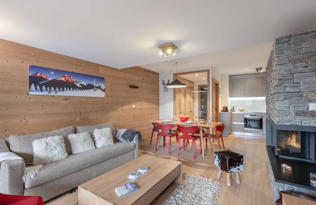 4-person flat - fireplace, close to the centre and slopes