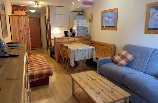4-person studio at the foot of the slopes, on the Hauts de La Rosière.