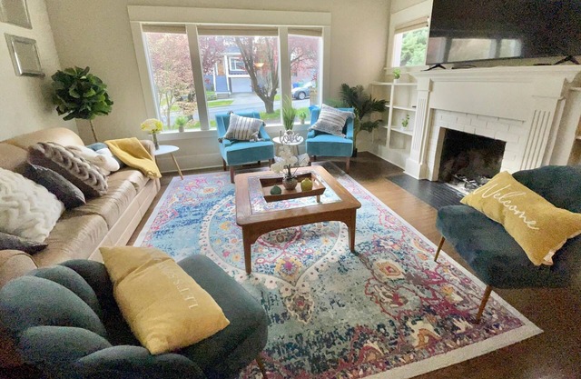 5 BDRM Top Queen Anne Quiet home & 5 min 2 DT