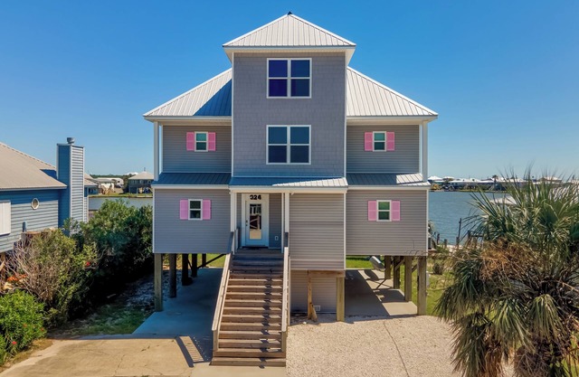 5 Bedroom Home on Laffite Bay! Short walk to the beach!