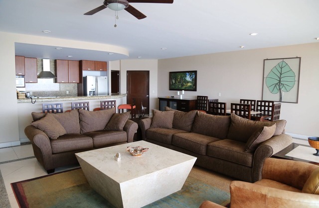 5 Bedroom Oceanfront condo on pristine beach in Nuevo Vallarta