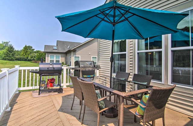 5 Mi to Bethany Beach: Chic Home w/Grill!