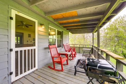 5 Mi to Lake Junaluska Mtn Haven with Deck!