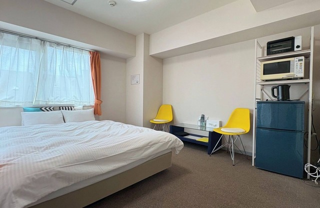 504 Double room with unit bath 1 queen bed Near Kanazawa Castle Park/Kanazawa Ishikawa