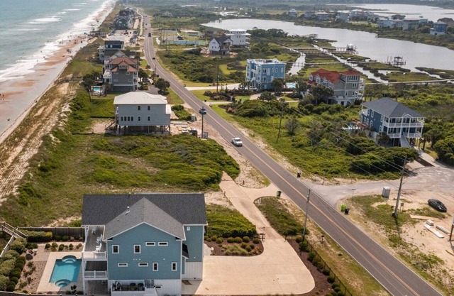 5BR Oceanfront House on Topsail Island with Private Pool - Sleeps 14