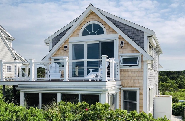 89-2 Salt Marsh Rd -Oceanfront Cottage w/180° Cape Cod Bay Views & Balcony!