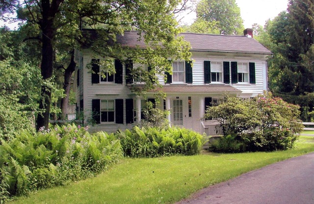 A 200 year old center hall colonial between the Berkshires and the Hudson River