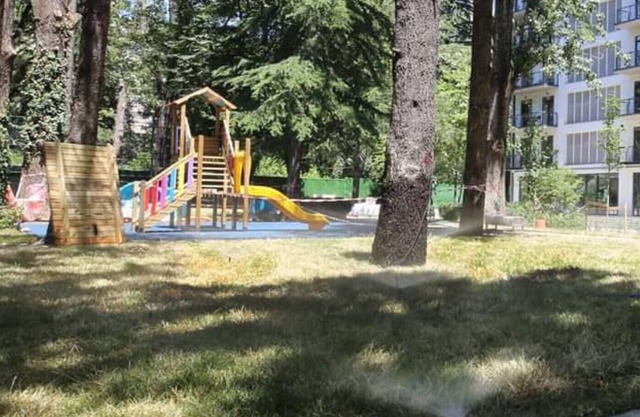 A beautiful new apartment in the green area of Tbilisi