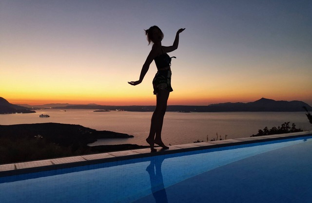 A breathtaking view of Souda-Chania bay and the White Mountains