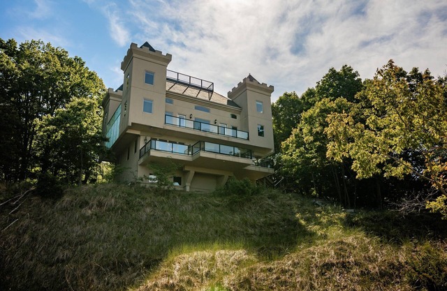 A Castle on Lake Michigan near Silver Lake Dunes