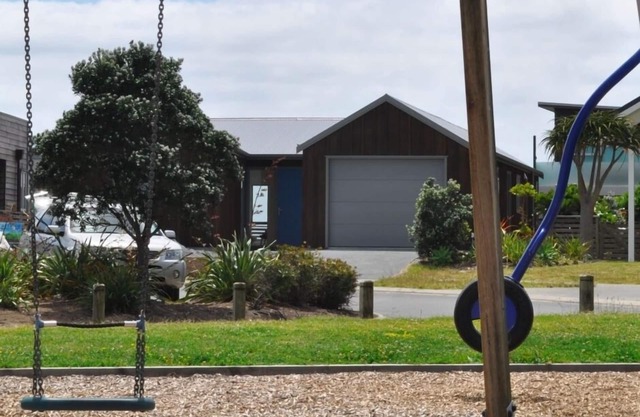 A modern 4-bedroom bach made for easy sharing