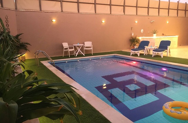 A private home-like challet ten kilometers before the Dead Sea