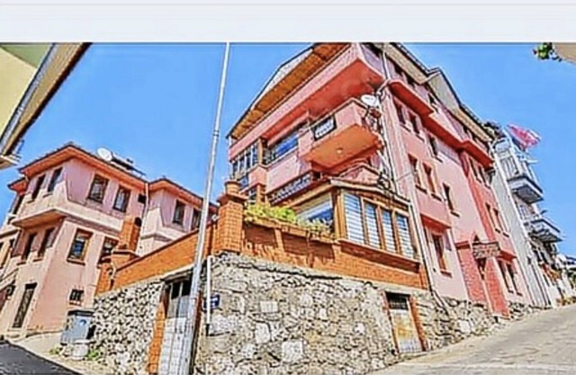 A quite place inside of the Amasra Castle , and in center of town