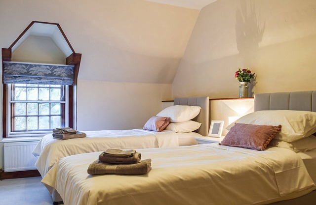 A spacious country retreat surrounded by open fields and miles of footpaths from the doorstep.