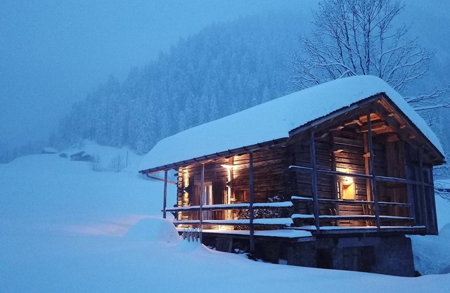 Alpine chalet renovated in 2018. Arêches-Beaufort 8-10 beds ideal for 2 families