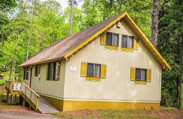 Amazing Lake view chalet directly across from our pool